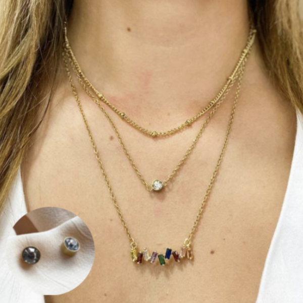 Juego Aretes y Collar WA75